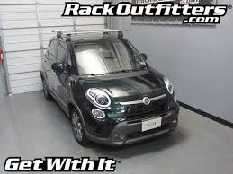 Fiat 500l Thule Rapid Traverse Silver Aeroblade Roof Rack 14 16 Fiat 500l Roof Rack Fiat