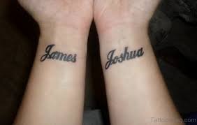 If your name has the letter 'i' in it tattoos for men ideas with kids names. 82 Fine Looking Letters Tattoos For Wrist