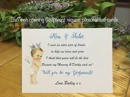 Will you be my godmother poem scratch off card. Celebrations Occasions Personalised Will You Be My Godmother Godfather Godparents Poem Request Card New Home Furniture Diy Magaza Be