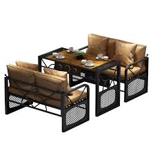 Maybe you would like to learn more about one of these? American Retro Industrial Style Indoor Grill Restaurant Wrought Iron Dining Table Sofa Set For Cafe Commercial Furniture Buy Dining Table Sofa Set For Restaurant Cafe Table Set Commercial Furniture American Industrial Sofa Furniture