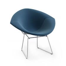 Bertoia Diamond Chair With Full Cover Knoll Bertoia Diamond Chair Bertoia Mcm Furniture