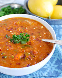 Slow Cooker Lentil Soup Is A Vegan Lentil Soup That Is Full Of Rich Mediterranean Spices A Slow Cooker Lentil Soup Slow Cooker Lentils Healthy Crockpot Recipes