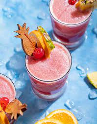 Late Summer Frozen Rum Runner Cocktails - Pineapple And Coconut Recipe Frozen Cocktails Rum Runner Recipe Frozen Drinks