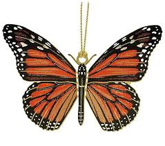 I copied this from a scene photographed last summer in my garden. Monarch Butterfly Ornament By Beacon Design Qvc Com