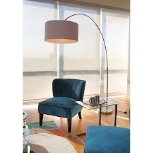 76 Salon Arc Floor Lamp White Satin Nickel Lumisource White Floor Lamp Floor Lamp Target Floor Lamps
