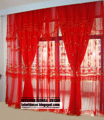 Save on curtains at jcpenney®. Red Curtains And Window Treatments In The Interiors International Decoration