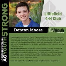 🌟AG YOUTH OF THE MONTH🌟 Featured below is the second week of January's Ag  Youth of The Month recipients! Congratulations to Corbin Marsh, Denton Moore,  Ethan Parkinson, and Ethan Rushing