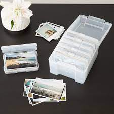 These are like reusable, digital film, and they use a caddy or card for example, if a blue sky takes up 30 percent of the photograph, you can be certain. Photo Storage Box 6 Case 5 X 7 Photo Storage Box The Container Store