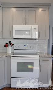 Pebble Gray Kitchen Stone Ridge Cabinets