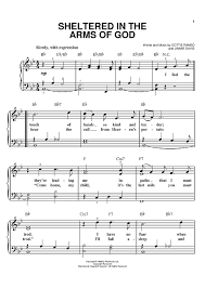Sheltered In The Arms Of God Christian Lyrics Hymn Music Hymns Of Praise