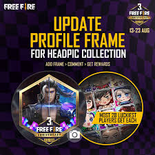 New video will published within every 3. Another Profile Frame Contest Is Here Garena Free Fire Facebook
