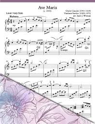 Ave maria is a much recorded aria composed by vladimir vavilov around 1970. Ave Maria Caccini Vavilov Lever Solo Brandywine Harps