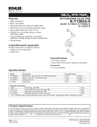 *industry standard is based on asme a112.18.1 of 500,000 cycles. Kohler K 10044 Cp Oblo Wall Mount Bath Spout Polished Chrome Tools Home Improvement Bathroom Fixtures Stanoc Com