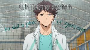 My goal is to upload a new quote every day but if i'm not alone, then. Haikyuu Incorrect Quotes On Tumblr