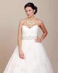 Bridal Statement Necklace With Sweetheart Neckline Necklace Wedding Dress Necklines Wedding Dresses Sweetheart Neckline Sweetheart Neckline Wedding