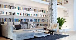 Browse a unique collection of the best minimalist fonts and thousands of free typefaces for design. 30 Creative Ideas How To Make The Library At Home Interior Design Ideas Ofdesign