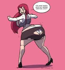 Rule 34 Dev - 1girls ass ass_cleavage ass_expansion big_ass big_butt  breasts butt_crack english_text female female_only green_eyes  hataraku_maou-sama! heels high_heels huge_ass huge_breasts huge_butt  red_eyes solo tail-blazer text text_bubble ...
