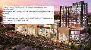 It's not that simple, especially for the buses will leave ang mo kio mrt (bus stop along ang mo kio ave 8) at 8:00 a.m., make a stop at bishan mrt (exit b) at 8:15 a.m. New Weekend Chartered Bus Service From Ang Mo Kio Bishan To Jb S Paradigm Mall Mothership Sg News From Singapore Asia And Around The World