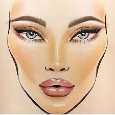 By Louisa_kim Mac Face Charts Makeup Face Charts Makeup