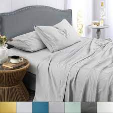 Find great deals on sweet home collection at kohl's today! Sweet Home Collection Washed Crinkled Sheet Set Ebay