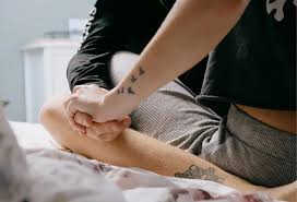 Relaxing in bed with anal sex - sensual times