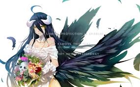 Overlord anime wallpaper hd albedo. Albedo Demon Overlord Girl Dark Anime