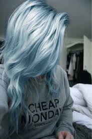 It is also completely vegan friendly and ppd free, so you can use it safe in the knowledge that nothing bad is going in to your hair. Icy Blue Hair Uploaded By Kelseystan97 On We Heart It