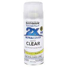 Rust Oleum Painter S Touch 2x Ultra Cover Spray Paint 249087 12oz Matte Clear Spray Paint Meijer Grocery Pharmacy Home More