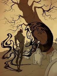 Art For Edgar Allan Poe S Poem Spirits Of The Dead Creepy Art Art Spirits Of The Dead