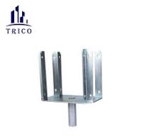 Galvanized Steel Shoring Prop Fork Head U Head Jack for Scaffolding Supporting Beam