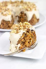 Carrot Cake Bundt Cake Recipe Spring Baking Cake Recipes Cake Recipes Uk