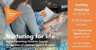 Becoming a parent enters you into a completely new and sometimes overwhelming world. Parenting Children Course Fraser Lands Church