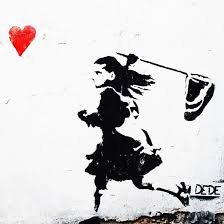 Handgemaltes leinwandbild silence von der künstlerlin leinwandbild sonnenuntergang an der ostsee. Leinwand Dede After Love Herz Ab 20x20cm Streetart Strassenkunst Banksy Strassenkunst Graffiti Banksy Graffiti