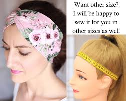 Stirnband Jersey Breit