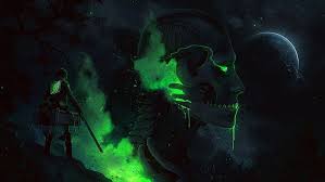 Minimum resolution and proper aspect ratio. Hd Wallpaper Moon And Human Face Wallpaper Shingeki No Kyojin Anime Green Color Wallpaper Flare Anime Wallpaper Attack On Titan Attack On Titan Art