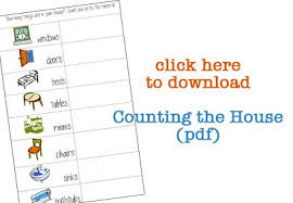 Counting The House Homeschool Math Preschool Math Math For Kids