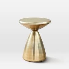 Cosmo Side Table Antique Brass Side Table Drink Table West Elm Coffee Table