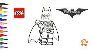 Gcpd barbara gordon lego batman movie coloring page free. The Lego Batman Movie How To Color Batman Coloring Pages For Children With Color Kids Tv Youtube