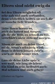 Eltern Sind Nicht Ewig Da Spruche Nachdenkliche Spruche