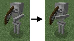 The bubble bow is a new ranged weapon that is part of the hidden depths dlc for minecraft dungeons that can be used for ranged damage and trapping mobs in bubbles, damaging and eventually killing them. Download Hd This Patch Fixes The Skeleton S Arms That Are Using Minecraft Bow And Arrow Man Transparent Png Image Nicepng Com