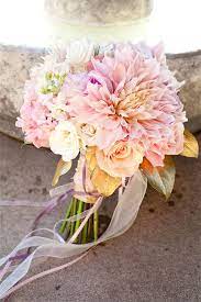 Dahlias, ranunculus, fern and eucalyptus wedding bouquet. Wedding Flowers Bouquets Red Bouquet Wedding Dahlia Wedding Bouquets Dahlias Wedding