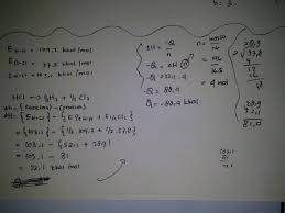 Kalor pembentukan adalah kalor yang dilepas atau dibutuhkan apabila 1 mol senyawa terbentuk dari â€¦. H H 104 2 Kkal Mol Cl Cl 57 8 Kkal Mol H Cl 103 1 Kkal Mol Besarnya Kalor Yang Dibutuhkan Brainly Co Id