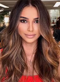 Light chocolate hair with strawberry blonde highlights looking for a stunning black hair with highlights is gorgeous and trending strong right now. 15 Chocolate Brown Hair Color With Caramel Highlights Dark Caramel