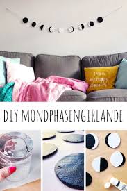 Stay Wild Moon Child Mondphasen Girlande Selber Machen Girlanden Basteln Mond Kind Mondphasen