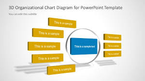 3d Organizational Chart For Powerpoint