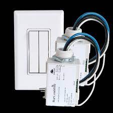 Also, it may have a light at bottom so, the switch should have a standard also check the integrity of the white wire and the green/copper. Wireless Fan Light Switch Kit 2 Controllers 1 Dual Rocker Switch Runlesswire