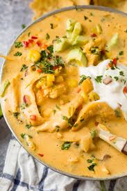 Cheesy Southwest Chicken Soup Video Oh Sweet Basil Recipe Southwest Chicken Soup Chicken Tortillas Soups Recipe Chicken Tortilla Soup