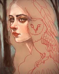 Owl Kin” now available at @poetictigergallery 's “Enigmatic World of Owls”,  opening tonight! Scroll to see framing. 🦉 #owls #owlart #softpastels  #tammywampler #poetictigergallery #barnowl #artgallery #artshow #owlkin  #owltotem