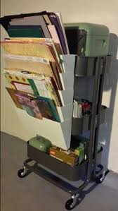 Ikea Hack Scrapbooking And Stamping Organizer Storage Cart Rascog Cart Kvissle Wall Magazine Office Supplies Packaging Craft Room Organization Space Crafts