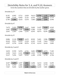 Divisibility Rules Worksheet 6th Grade Divisibility Rules Divisibility Rules Worksheet Practices Worksheets